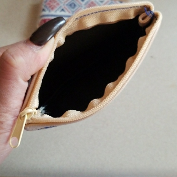 Mini make up bag or coin purse - Picture 3 of 3